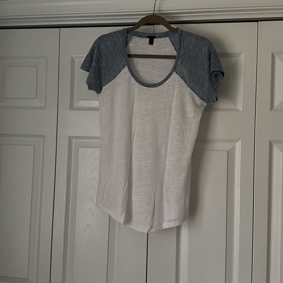 J.Crew linen slub baseball tee - Picture 7 of 8
